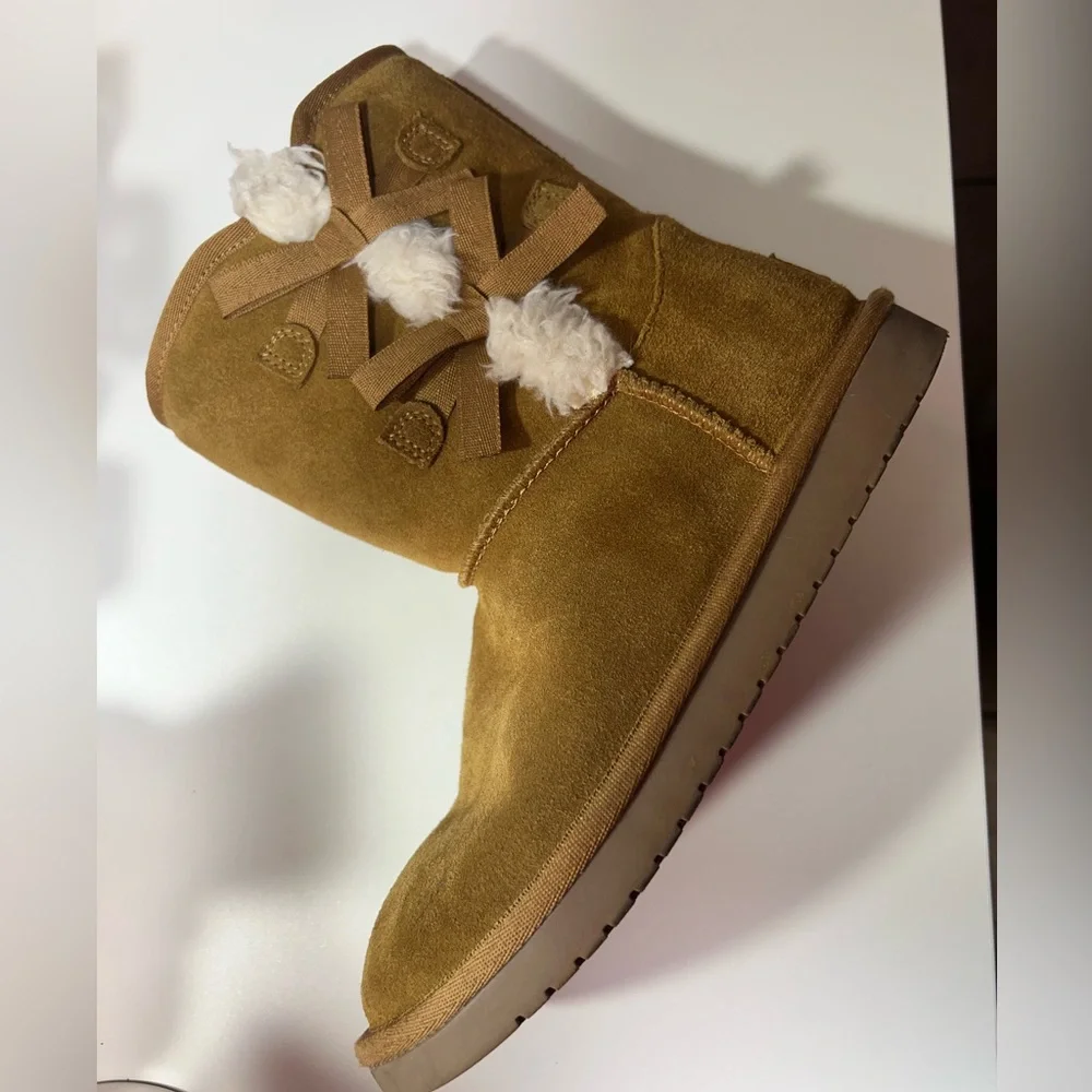 UGG | KOOLABURRA BY UGG | WOMENS VICTORIA SHORT FUR BOOT | SIZE 5